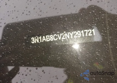 2022 Nissan Sentra Sv Xtronic Cvt z USA, uszkodzony, nr VIN 3N1AB8CV2NY291721